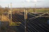 view looking south layout of the railway line quintinshill rail disaster today 1915 mars march 2008 copyright free photo royalty free photo