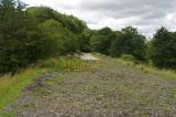 view northwards along track bed from waterside viaduct river lune midland railway ingleton branch juillet july 2008 copyright free photo royalty free photo