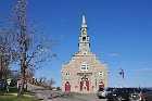 eglise st jean church ile d'orleans quebec canada avril april 2012 copyright free photo royalty free photo