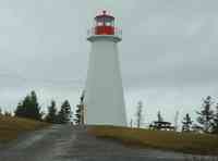 Lighthouse on the Northern Nova Scotia coast
