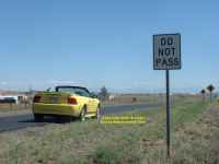 another surreal road sign Route 66 New Mexico
