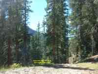 route to the waterfall Stunner Pass Colorado