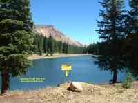 mountain lake Stunner Pass Colorado