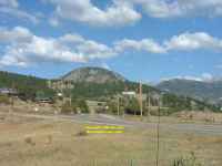 Mountain scenery Rocky Mountain National Park Colorado