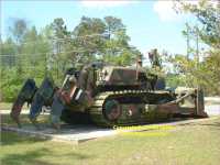 Terex medium tractor 82-30M Camp Lejeune Marine Corps Base North Carolina