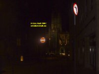 North face of Bath abbey night view from High Street Somerset England copyright free photo royalty free photo