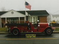 Old American LaFrance Fire Engine Long Island New York State copyright free photo royalty free photo