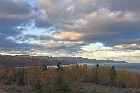 cap de la corneille pointe au pic La Malbaie st irenee st lawrence river north bank quebec charlevoix canada october octobre 2010