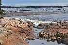 north shore st lawrence river quebec canada october octobre 2010