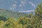 chemin de fer le massif de charlevoix railway st irenee st lawrence river north bank quebec canada september septembre 2011 copyright free photo royalty free photo