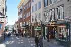 rue sous le fort ville de quebec city canada avril april 2012 copyright free photo royalty free photo