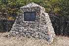 cairn father laure jesuit bergeronnes highway 138  north shore st lawrence river quebec canada mai may 2012