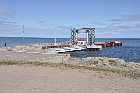 docks harbour les escoumins st lawrence north shore quebec canada mai may 2012