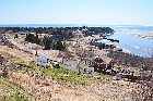 riviere pentecote gulf st lawrence river north shore quebec canada mai may 2012