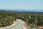 view port cartier 50th parallel gulf st lawrence river north shore quebec canada mai may 2012
