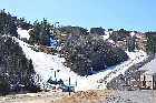 chemin du club de ski slopes gallix gulf st lawrence river north shore quebec canada mai may 2012