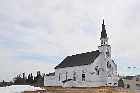 magpie church highway 138 route des baleines gulf st lawrence north shore quebec canada mai may 2012