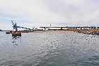 highway 138 harbour docks havre st pierre gulf st lawrence north shore quebec canada mai may 2012