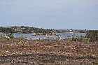 tipi sub arctic tundra highway 138 gulf st lawrence north shore quebec canada mai may 2012