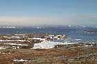 lower north shore gulf of st lawrence ice floes pack ice harrington harbour quebec canada  mai may 2012