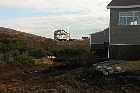 lower north shore gulf of st lawrence new house built harrington harbour quebec canada  mai may 2012
