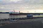 highway 138 oakglen canadian steamship lines havre st pierre gulf st lawrence north shore quebec canada mai may 2012
