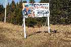 menu pour sortir mingan highway 138 route des baleines gulf st lawrence north shore quebec canada mai may 2012
