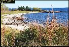 beach baie trinite gulf st lawrence river quebec canada september septembre 2016