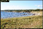 gas station convenience store baie trinite gulf st lawrence river quebec canada september septembre 2016