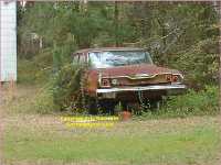 old car Roanoke Island