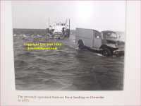 Ockracoke Island Outer Banks North Carolina USA unloading the ferry