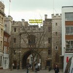 St. John's Gate Clerkenwell Road London England January 2007 copyright free photo royalty free photo
