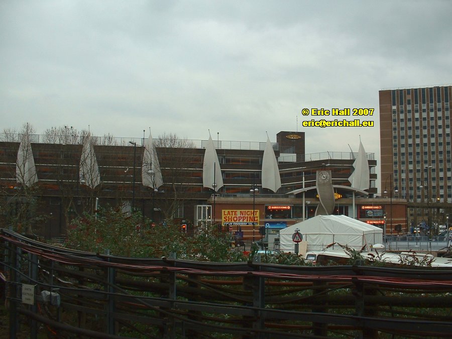 Sails on multi-storey car park Stratford East London Olympic Games 2012 copyright free photo royalty free photo