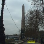 Cleopatra's Needle Embankment London England January 2007 copyright free photo royalty free photo