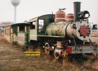 abandoned steam railway engine and rolling stock New Jersey coast copyright free photo royalty free photo
